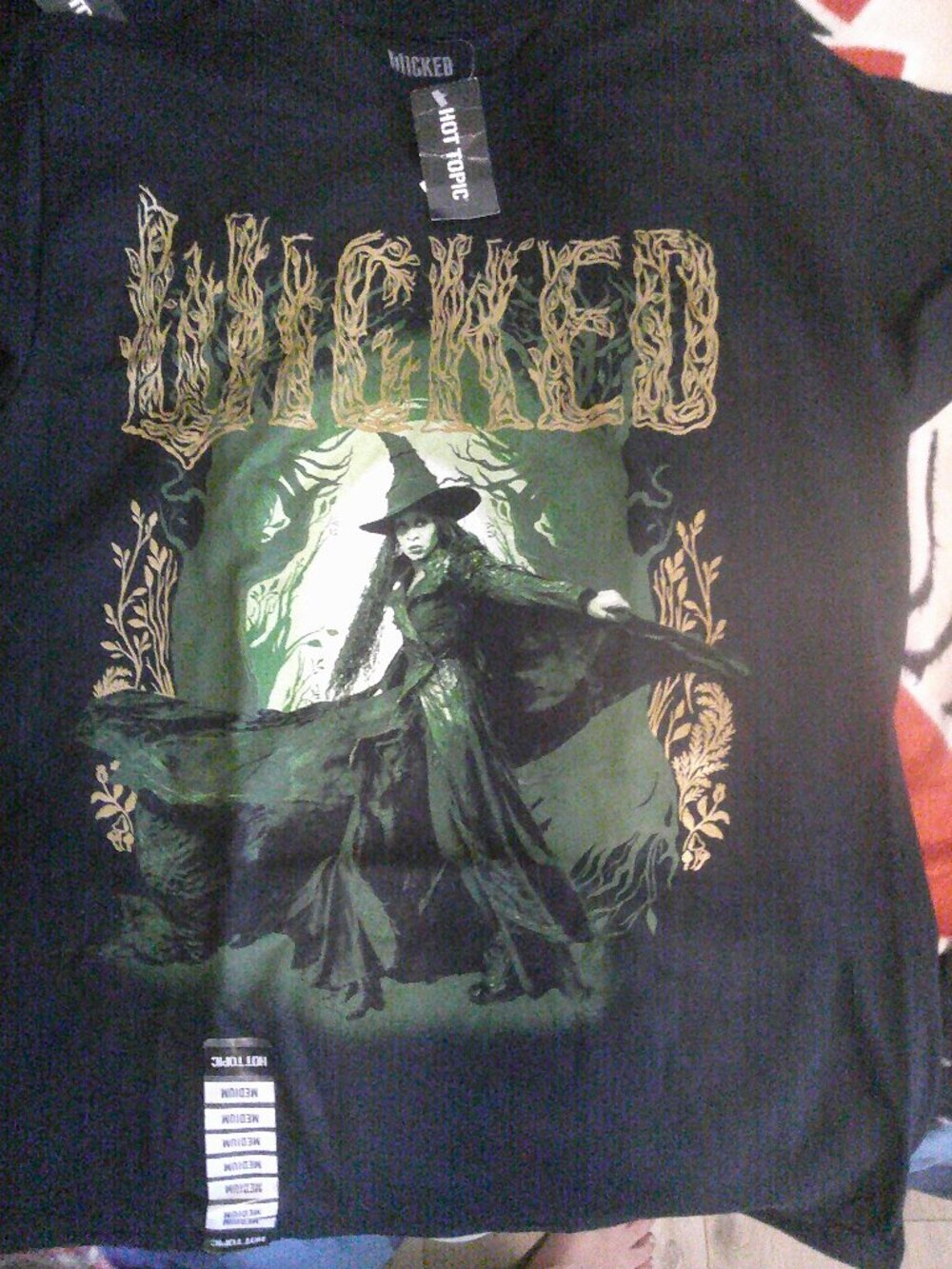 Wicked 2 Elphaba T Shirts-Multiple Sizes-New with Tag